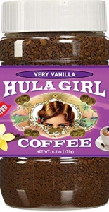Hula Girl Freeze Dried Very Vanilla Flavored Coffee Hula Girl Freeze Dried Very Vanilla Flavored Coffee
