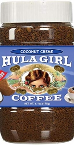Hula Girl Freeze Dried Coconut Creme Flavored Coffee Hula Girl Freeze Dried Coconut Creme Flavored Coffee
