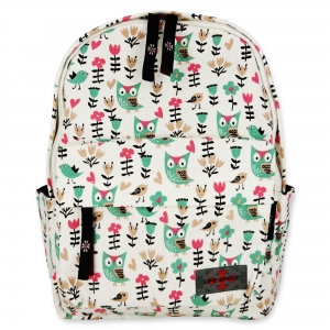 Life Spirit Backpack Owl, Bird, Tulip and Flower Life Spirit Backpack Owl, Bird, Tulip and Flower