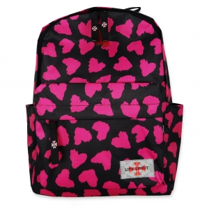 Life Spirit Backpack Pink Heart (Black) Life Spirit Backpack Pink Heart (Black)