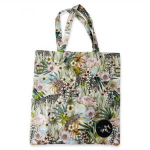 Eco Tote Bag Jaguar, Flamingo and Cyclura Eco Tote Bag Jaguar, Flamingo and Cyclura