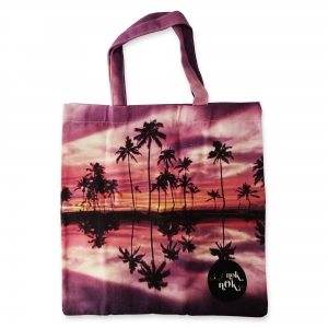 palm tree beach bag