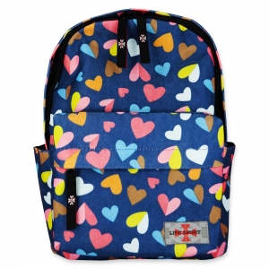 Life Spirit Backpack Colorful Heart (Blue) Life Spirit Backpack Colorful Heart (Blue)