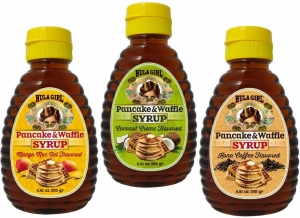 Hula Girl Pancake and Waffle Syrup