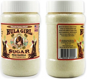 Hula Girl Organic Vanilla Sugar 16oz Hula Girl Organic Vanilla Sugar 16oz