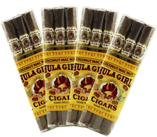 Hula Girl Coconut Mac Nut Small Cigars 4-Pack Hula Girl Coconut Mac Nut Small Cigars 4-Pack