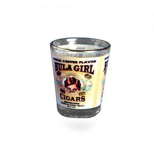 Shot Glass with Hula Girl logo 1.5oz Shot Glass with Hula Girl logo 1.5oz