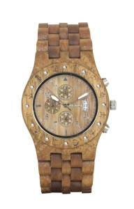 Kahala 11B Handmade Watch Made with Mango Wood and Acacia Koa Wood