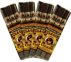 Hula Girl Coffee Mac Nut Small Cigars 4-Pack Hula Girl Coffee Mac Nut Small Cigars 4-Pack