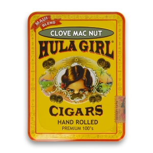 Hula Girl Clove Mac Nut Cigar Hula Girl Clove Mac Nut Cigars in Tin