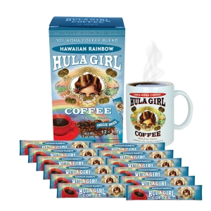 Hawaiian Rainbow Freeze Dried Coffee (Box of 12 sachets) Hawaiian Rainbow Freeze Dried Coffee (Box of 12 sachets)