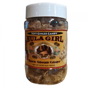 Hula Girl Dark Soft Ginger Candy