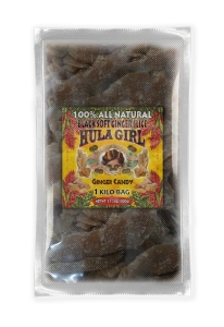 Hula Girl Black Ginger Candy