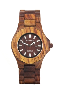 Wooden Watch Red Sandalwood Kahala 67