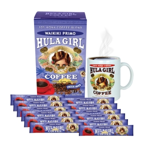 Waikiki Primo Freeze Dried Coffee (Box of 12 sachets)