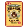 Hula Girl Clove Mac Nut Flavored Small Cigar Tin With 8 Mini Cigars