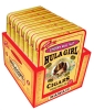 Hula Girl Cherry Mac Nut Small Cigar Box of 7 Tins with 8 Mini Cigars Each