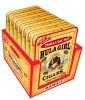 Hula Girl Vanilla Mac Nut Small Cigar Box of 7 Tins with 8 Mini Cigars Each