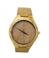Kahala wooden watch with leather band #24F (HGW-24AK39)