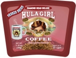 Hula Girl Diamond Head Deluxe Hawaiian Freeze Dried Instant Coffee
