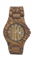 Handmade Wooden Watch Made with Zebra Wood